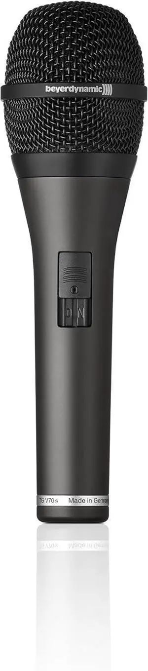Beyerdynamic TG-V70DS Professional Dynamic Hypercardioid Vocal Microphone, Black
