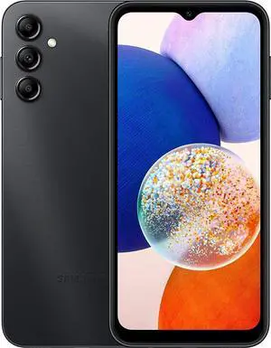 Samsung Galaxy A14 5G (SM-A146U) 64GB+4GB 6.6" Cricket Android Smartphone, Black