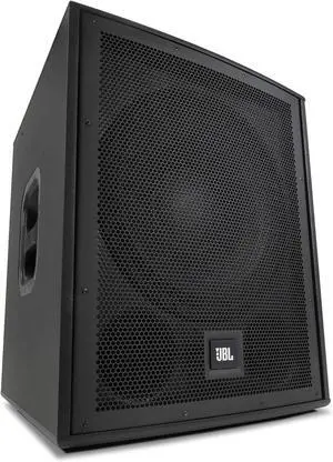 JBL Professional IRX115S 15" Powered Compact Subwoofer, Wired Electric - Black