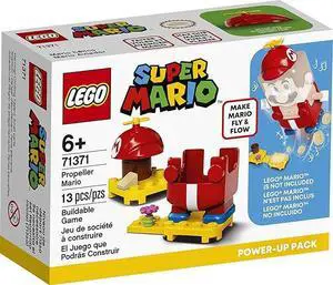 LEGO Super Mario Propeller Mario Power-Up Pack 71371, Costume Upgrade, 13 Pieces