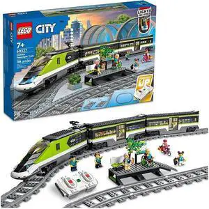 LEGO City Express Passenger Train Set 60337 for Kid, Boy & Girl, Age 7+, 764 pcs