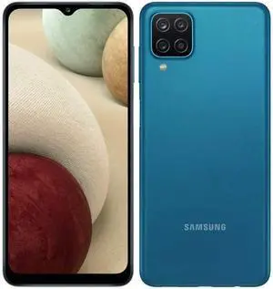 Samsung Galaxy A12 4G 2020 32GB+4GB 6.5" Dual SIM AT&T Unlocked Smartphone, Blue