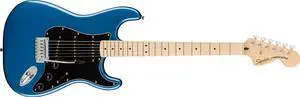 Fender Squier Stratocaster 6-String Solid-Body Electric Guitar, Lake Placid Blue