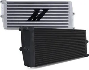 Mishimoto MMOC-OO-17SL Universal Heavy-Duty Bar-and-Plate Oil Cooler, 17" Core
