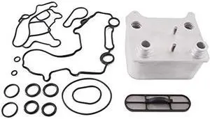Mishimoto MMOC-F2D-03 Replacement Oil Cooler fit for 03-07 Ford 6.0L Powerstroke