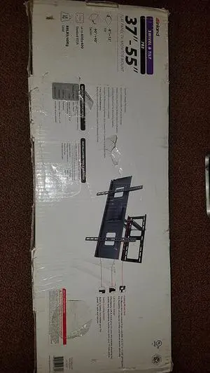 Inland 4330181760 Alloy Steel 37" - 55" Tilt Televisions Wall Mount 782