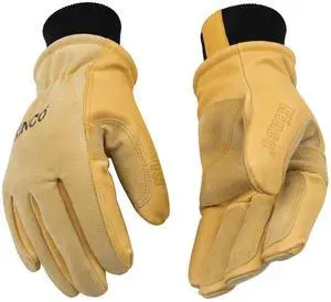 Kinco 9088 Premium Pigskin Leather Ski-Gloves for Adults, Medium (Pack of 1)