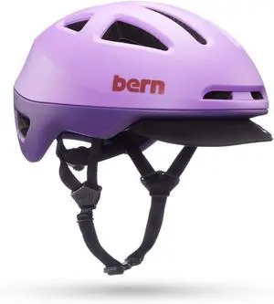 BERN Major Lightweight Adult Cycling Helmet, MIPS Matte Electric Purple - Medium