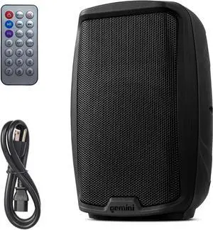 Gemini Sound AS-2110BT 1000W Power Bluetooth Loudspeaker w/ TWS, 10" - Black