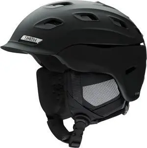 Smith Optics Vantage Lightweight Snow Helmet for Women, Matte Black, Size Medium