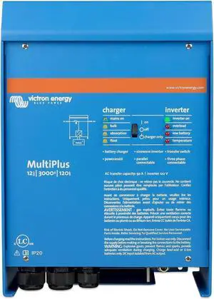 Victron Energy MultiPlus Powerful Pure Sine Wave Inverter Charger - 3600 Watts