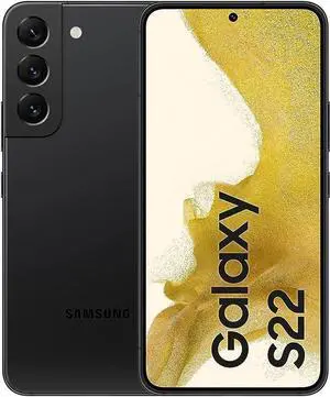 SAMSUNG Galaxy S22 5G 128GB+8GB Single SIM Unlocked Android Smartphone, Black