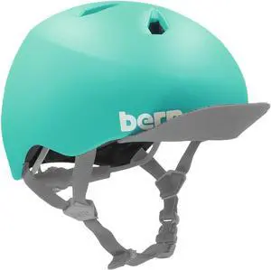 BERN Nina Lightweight Bike Helmet for Kids, Satin Turquoise, X-Small-Small