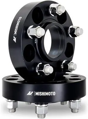 Mishimoto MMWS-004-250BK Wheel Spacers for 5x114.3 Mitsubishi, Mazda & Hyundai