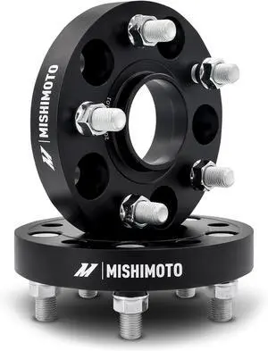 Mishimoto MMWS-013-250BK Wheel Spacers for 2017+ Honda Civic Type R, Tesla S/X
