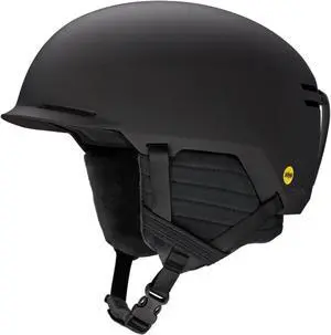 Smith Scout Adult Ski & Snowboard Helmet w/ MIPS Technology, Matte Black - Small