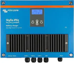 Victron Energy Skylla IP65 Lithium-ion Waterproof 70 Amps Battery Charger - 12V