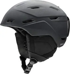 Smith Optics Mirage Snowboarding Helmets for Women, Matte Black Peal - Large