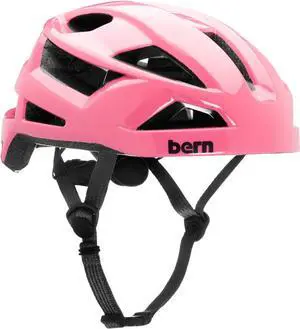 BERN FL1 Libre Adjustable Bike Helmet for Men and Women, Matte Black, Large