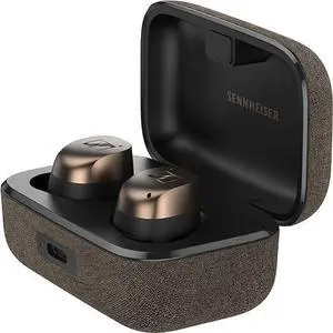 Sennheiser MTW4 Black Copper True Wireless 4 Smart Earbuds with Bluetooth 5.4
