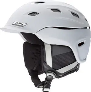 Smith Optics Vantage Adjustable Snow Helmet for Unisex Adult, Matte White, Small
