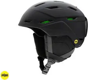 Smith Mission MIPS and Koroyd Snowsports Helmet for Adult, Matte Black - Large