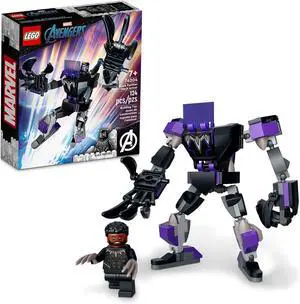 LEGO Marvel Black Panther Mech Armor 76204 Plastic Building Kit - 125 Pieces