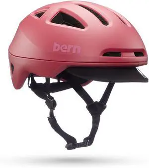 Bern Major ABS Ventilation Bicycle Helmet for Adult - MIPS Matte Orchid, Small