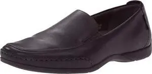 Mephisto Men's Edlef Slip On Loafer, Synthetic Sole - Black Smooth, Size 10