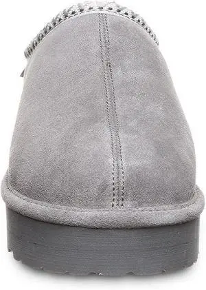 BEARPAW Women's Martis Slipper, Uses for Indoors and Outdoors - Charcoal, Size 8