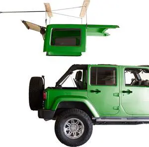 HARKEN 7803.16JEEP Hoist Kit Hardtop Storage with Anti-Drop System - Green