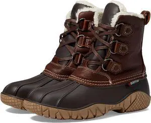 Baffin Yellowknife Women's Low-calf Boots for Winters and Snow, Brown - Size 8
