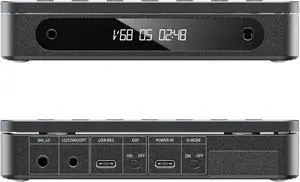 FiiO DM13 Multifunctional Portable Stereo CD Player with Long-Lasting Battery, Supports USB Ripping, Optical/coaxial/3.5mm/4.4mm outputs (Black Bluetooth