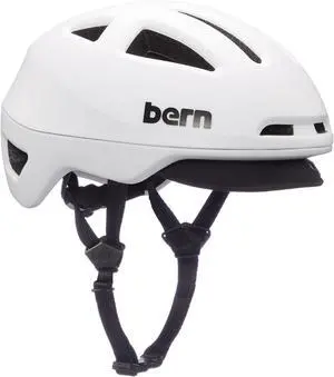 BERN Major MIPS Lightweight Cycling Helmet for Adult, Matte White - Medium