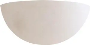 Minka Lavery 350 Ceramic Dimmable E26 LED Wall Sconce for Indoor, 120V - White