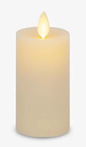 Luminara Flameless Cordless Indoor LED Candle for Home Decor, 2" x 4.5 - Ivory