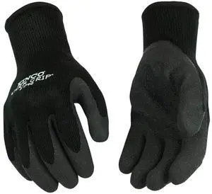 Kinco 1790 Warm Grip Heavy Thermal Work Gloves, Extra Warm, Black - X-Large