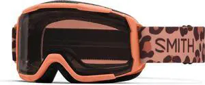 SMITH Daredevil Full Rim Goggles for Adult - Coral Cheetah Print Rc36, One Size