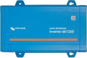 Victron Energy VE.Direct Pure Sine Wave Inverter with NEMA GFCI, 120 Volts, Blue