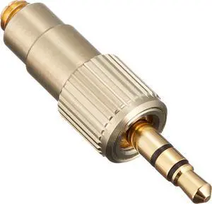 DPA DAD6034 MicroDot to 3.5 Millimeters Adapter for Microphone - Black