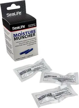 Sealife SL 911 Underwater Housing Moisture Muncher Capsules for Smartphone, Blue