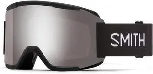 SMITH Optics Squad Winter Snowboard Goggles, Black Chromapop Sun Platinum Mirror