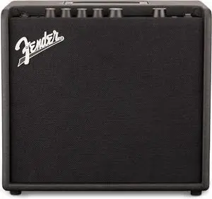 Fender Mustang LT25 25-Watt Combo Amp with 30 Preset Effects for Guitar - Black