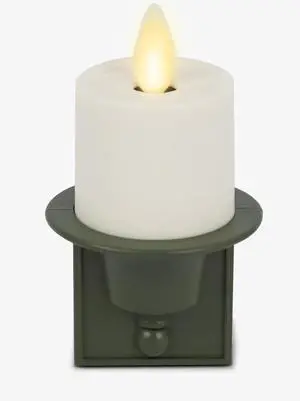 Luminara Flameless Nightlight Indoor LED Candle with Motion Sensor - Loden Green