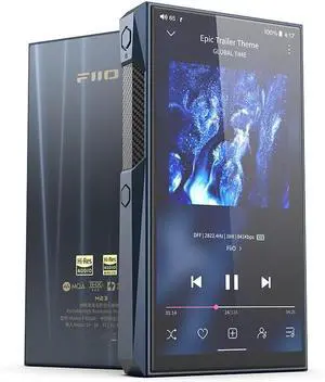 FiiO M23 64GB 5.5" Hi-Res Android MP3 Music Player - Dark Blue(Aluminum alloy)