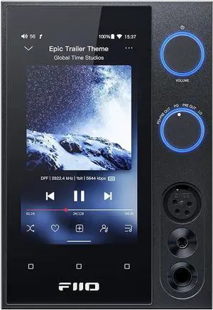 FiiO R7 Snapdragon 660 Desktop Android 10 HiFi Streaming Music Player - Black