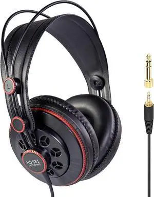 Superlux HD 681 Dynamic Semi-Open Black On-Ear Headphones 10Hz-30kHz 32 Ohm 98dB