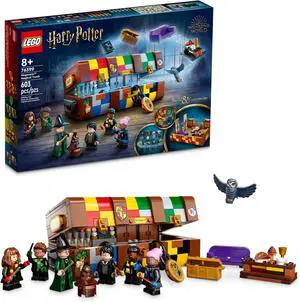 LEGO Harry Potter Hogwarts Magical Trunk Building Toy Idea for Kids - 603 Pieces