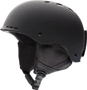 Smith Optics Holt All-Season Snowboarding Helmet for Adult - Matte Black, Large