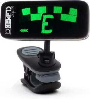 Peterson SCHDC Rechargeable Clip-On Strobe Tuner for Variety of Stringed - Black
